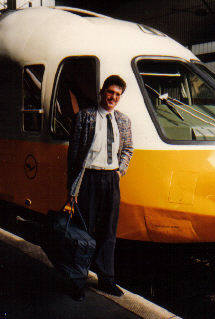 1988 Rück"flug" mit dem Lufthansa Airport Shuttle von Frankfurt nach Düsseldorf